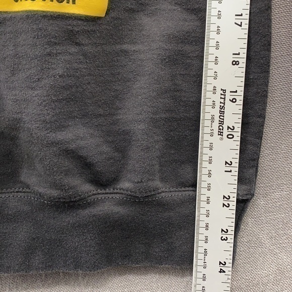 Men’s Black Foureyes Graphic Caution Loli Long Sleeve Sweatshirt Size Sm… - Picture 6 of 9